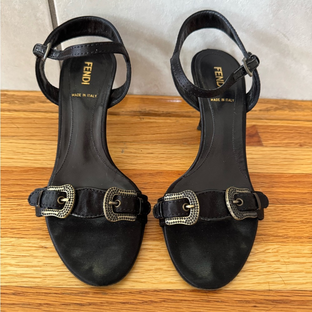 Vintage Fendi Heels Sz 35.5